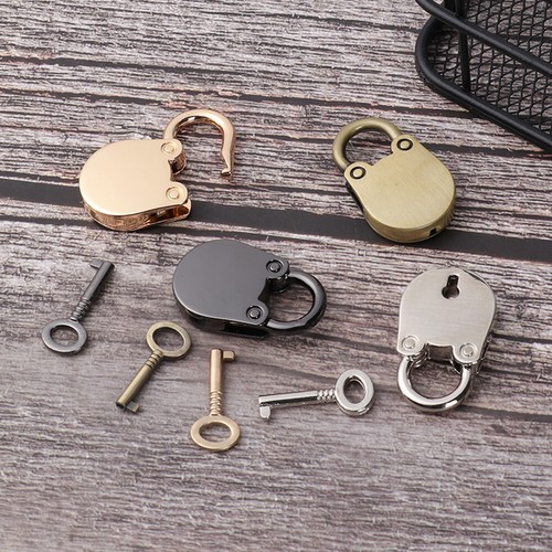 Antique mini padlock with key - padlock,