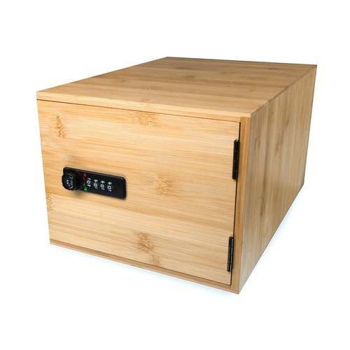 Surebox lockable box - -, bamboo