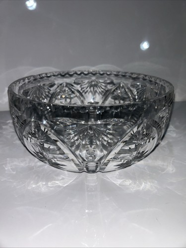 Cut glass heavy crystal - heavy,