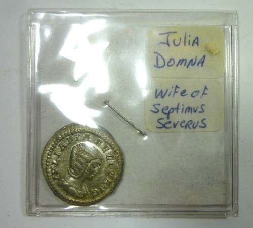 Julia domna denarius 196ad - julia,
