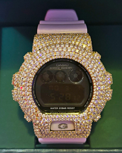 Iced out casio shock - out,