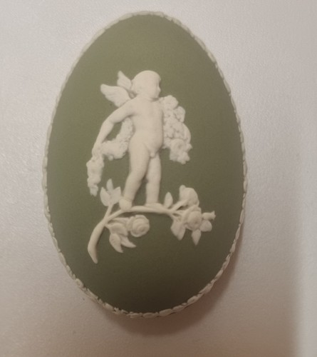 Wedgwood green jasperware - green,