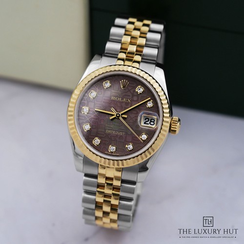 Rolex lady datejust 178273 - rolex,