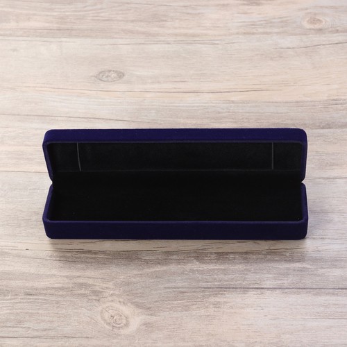 Blue flannel display box - blue,