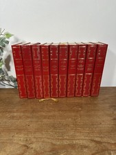 Vintage Agatha Christie Heron Book Bundle x 10 Decorative Faux Leather Bindings