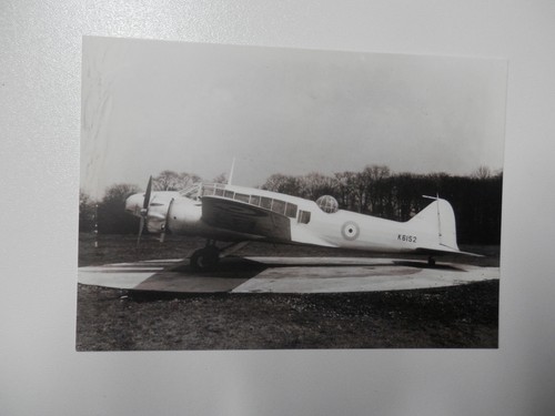 Postcard k6152 avro anson - anson, 1