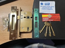 ERA Brass 5 Lever  Mortise
