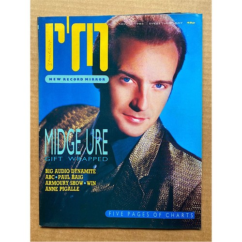 Midge ure record mirror - midge,