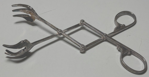 Silver scissor hinged - silver,