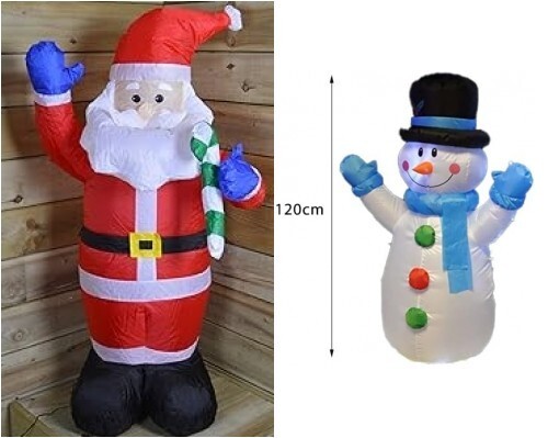 Inflatable 4ft tall snowman - inflatable,
