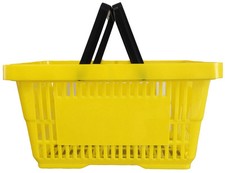 Handle yellow plastic - handle,