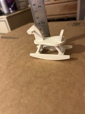 Wooden Dolls House Rocking Horse