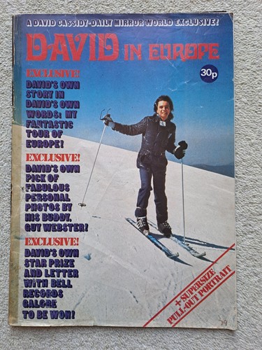 David cassidy magazine - cassidy,