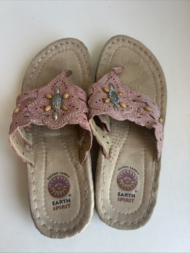 Earth spirit pink - spirit, leather