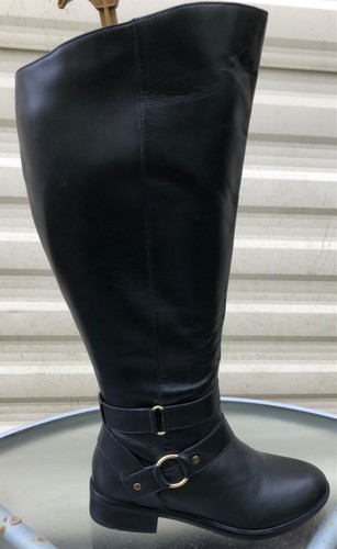 Black wide calf fit - black,