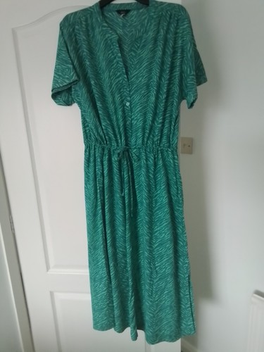 Joules teal midi - teal, dress