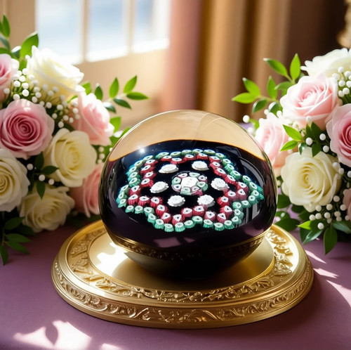 Caithness paperweight garland - caithness,