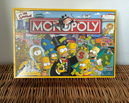 Parker monopoly the simpsons - the,