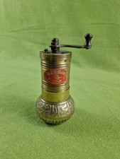 VTG Brass TURKISH SPICE MILL - SEZGIN CELIK ORIGINAL LABEL.