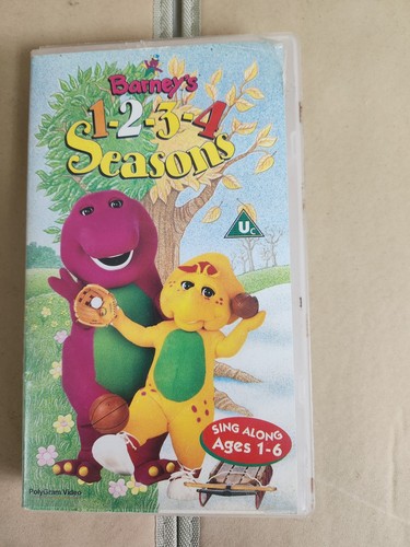 Barney seaaons vhs - ,