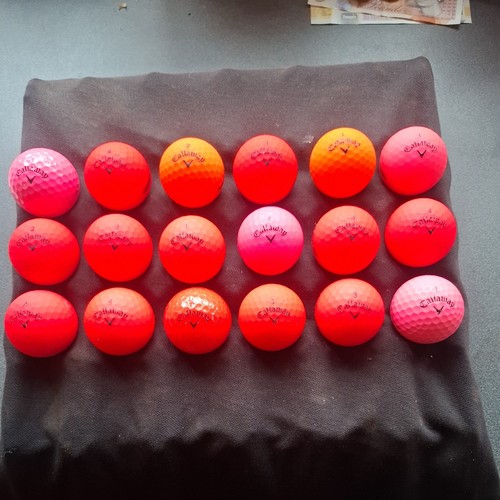 Callaway coloured golf balls - callaway,