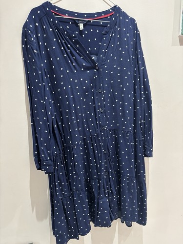 Joules navy blue polka dot - navy,