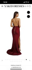 naked dresses miya gown portia & scarlett Red Dress