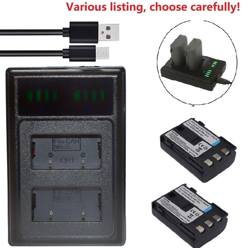 Battery charger for - charger, canon