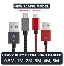 V8--20AWG Micro USB Fast