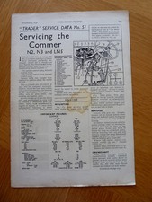 Servicing the Commer N2-3 & LN5  - Motor Trader Service Data No 51 Nov 9, 1938