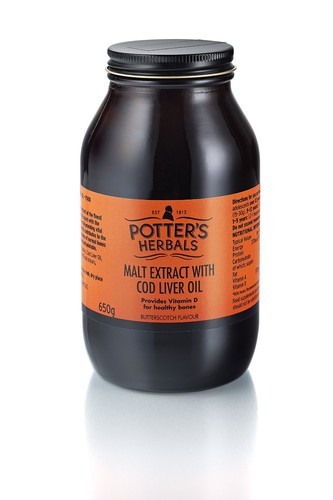 Potters malt extract cod - potters,