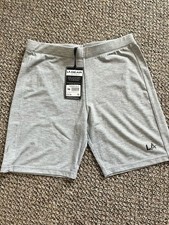 Ladies Grey L A Gear Cycle Shorts Size 12 Bnwt