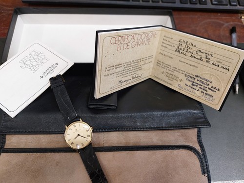 1982 vacheron constantin 18ct - constantin,