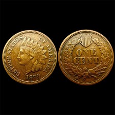 1870 Indian Head Cent – AU