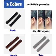 Pair glasses ear cushions - glasses,