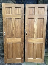 Solid Pine Internal Doors X2