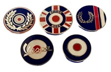UK Fred Perry Mods Pin Badges