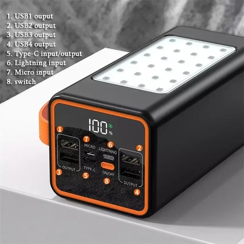 50000mah power bank 66w - 50000mah,
