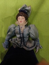 Doll Not Sure Whether Porcelain Or China Has Metal Part Of Stand No Base