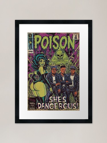 Poison bbd comic book parody - comic,