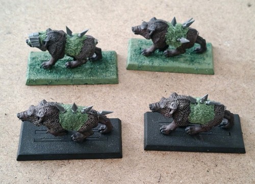 Warhammer fantasy dire wolves - warhammer,
