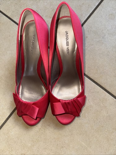 Jacques vert pink peep toe - jacques,