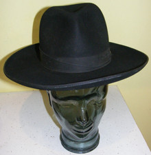 Vintage Jewish Man's Hat wide