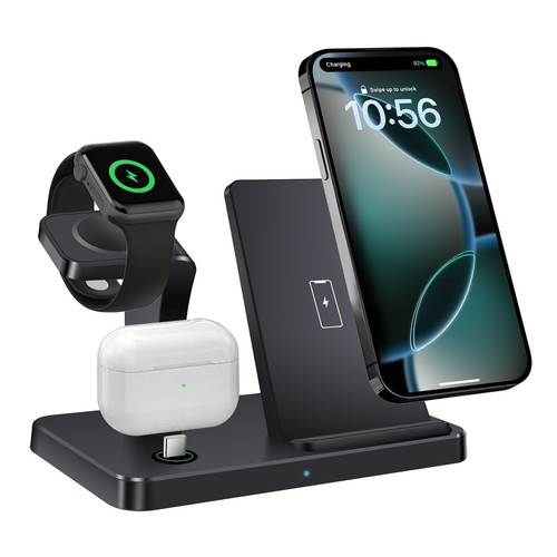 3in1 wireless charger dock - wireless,