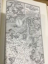 VINTAGE SEA CHART / NAUTICAL MAP 1961 Ireland Birterbuy Round stone & Cloonile