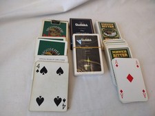 Playing Cards Brewery / Distillery Moosehead Beer, Norwich Bitter, Glenfiddich 