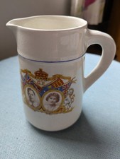 King George VI And Queen Elizabeth Coronation Jug  14cm Unbranded