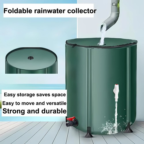 Foldable rain water - water, tank