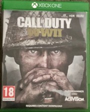 Call of Duty World War 2 WWII for Microsoft Xbox One Good Condition Free Postage