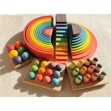High Quality Wooden Rainbow